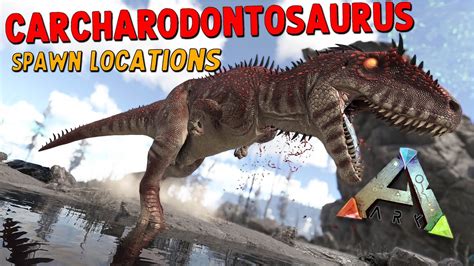 ark carcharodontosaurus|ark carcharodontosaurus not eating.